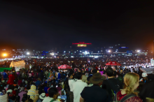 Festival Montgolfières à Taunggyi, Myanmar
